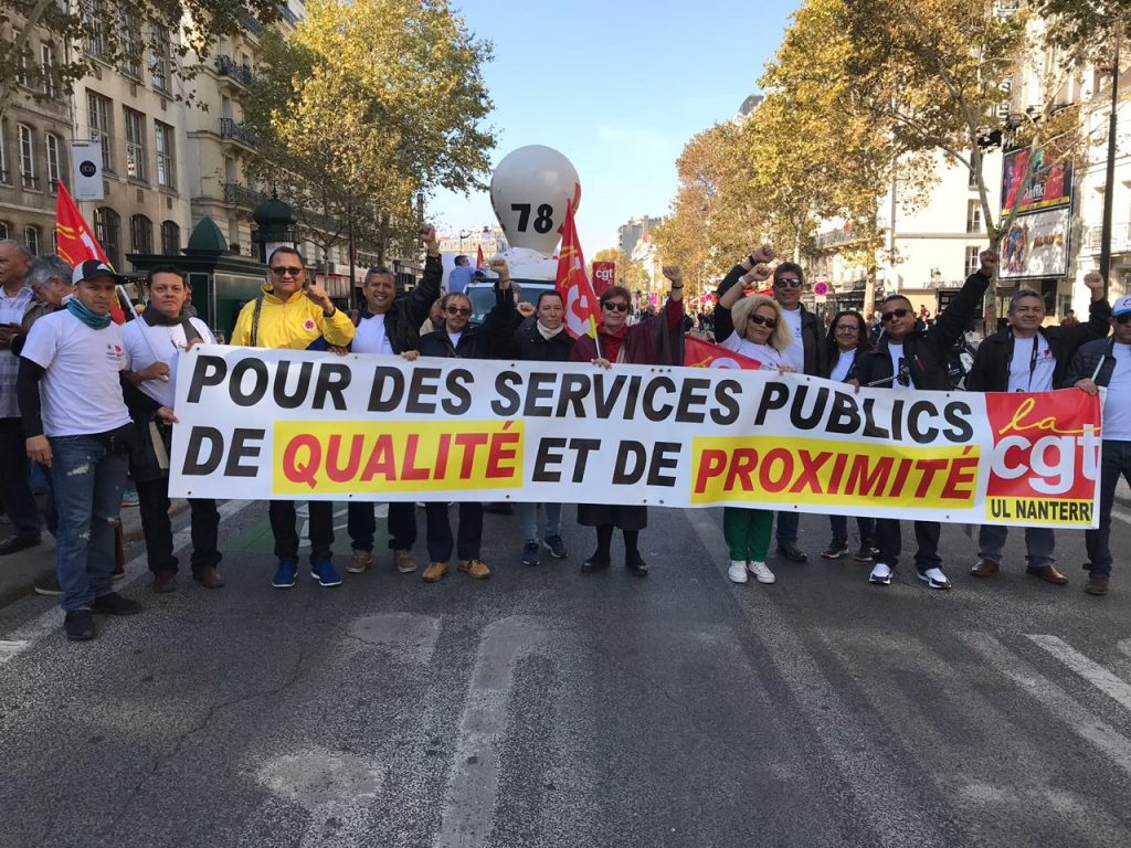 Delegación Sindicalista Colombiana visita la CGT Nanterre