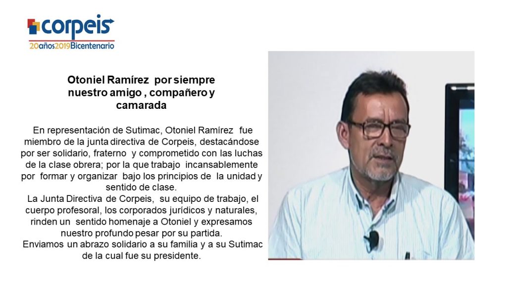 Hasta siempre camarada Otoniel