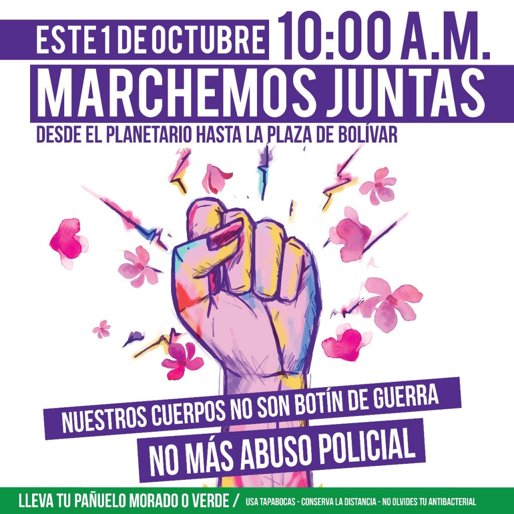NUESTROS CUERPOS NO SON BOTÍN DE GUERRA
