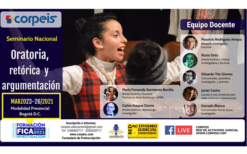SEMINARIO NACIONAL DE ORATORIA, RETÓRICA Y ARGUMENTACIÓN