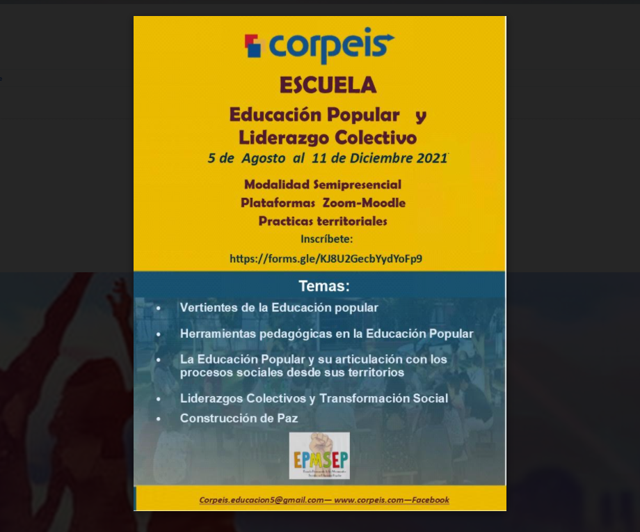 Escuela Popular y Liderazgo Colectivo