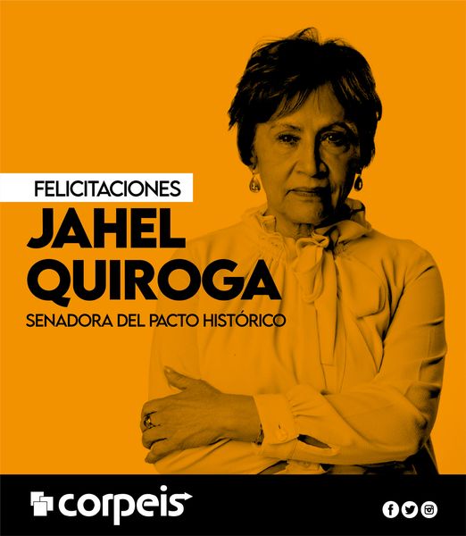 Felicitaciones Senadora Jahel Quiroga