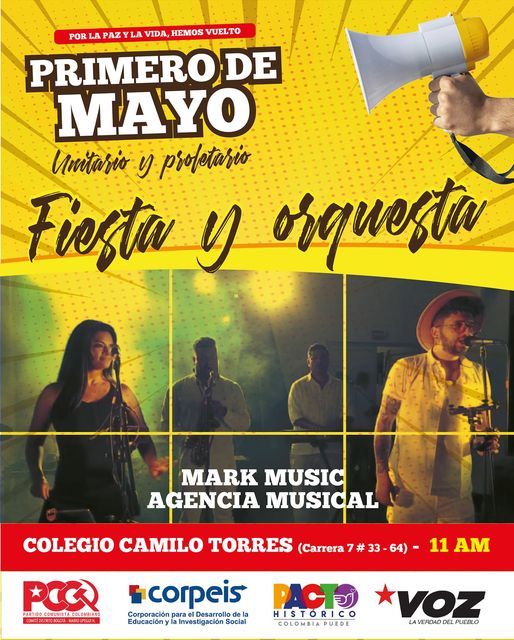 1ro de Mayo, ¡nuestra fiesta!