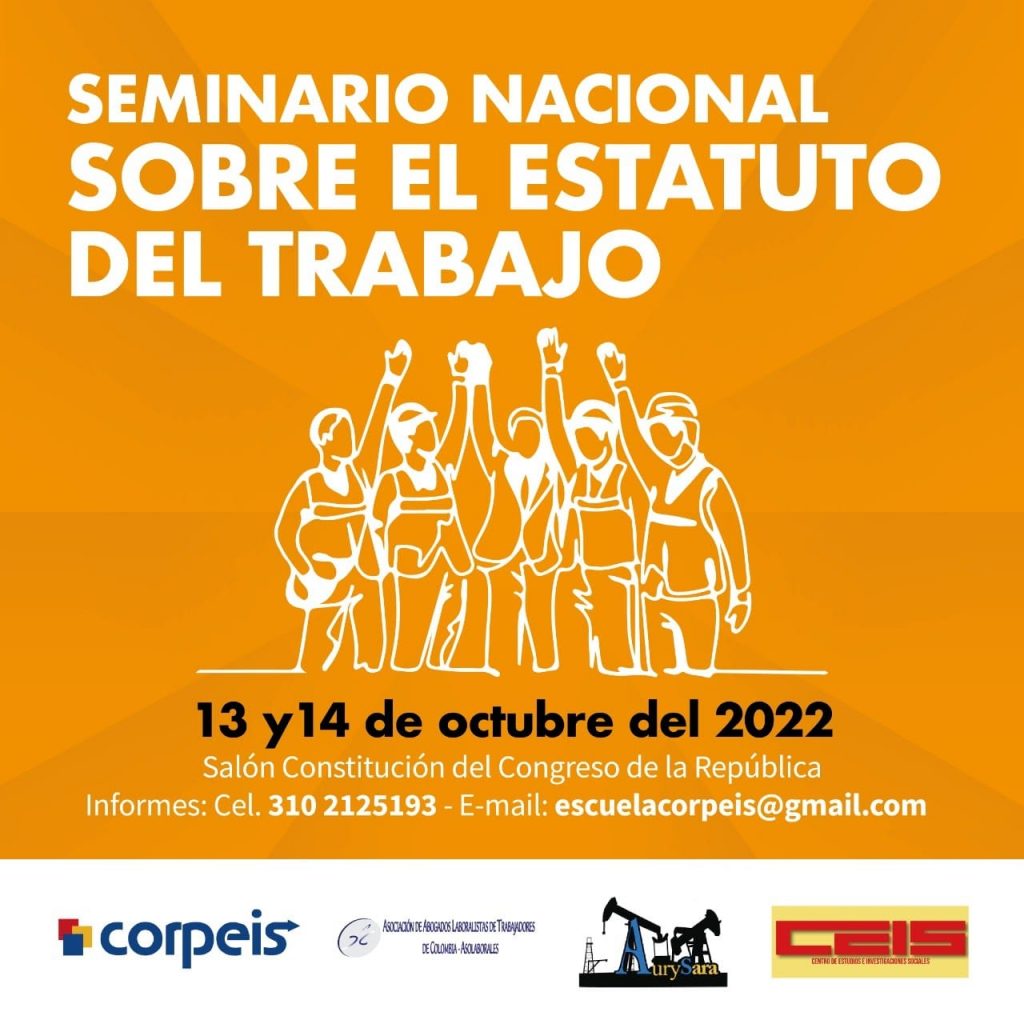 SEMINARIO NACIONAL: ESTATUTO DEL TRABAJO