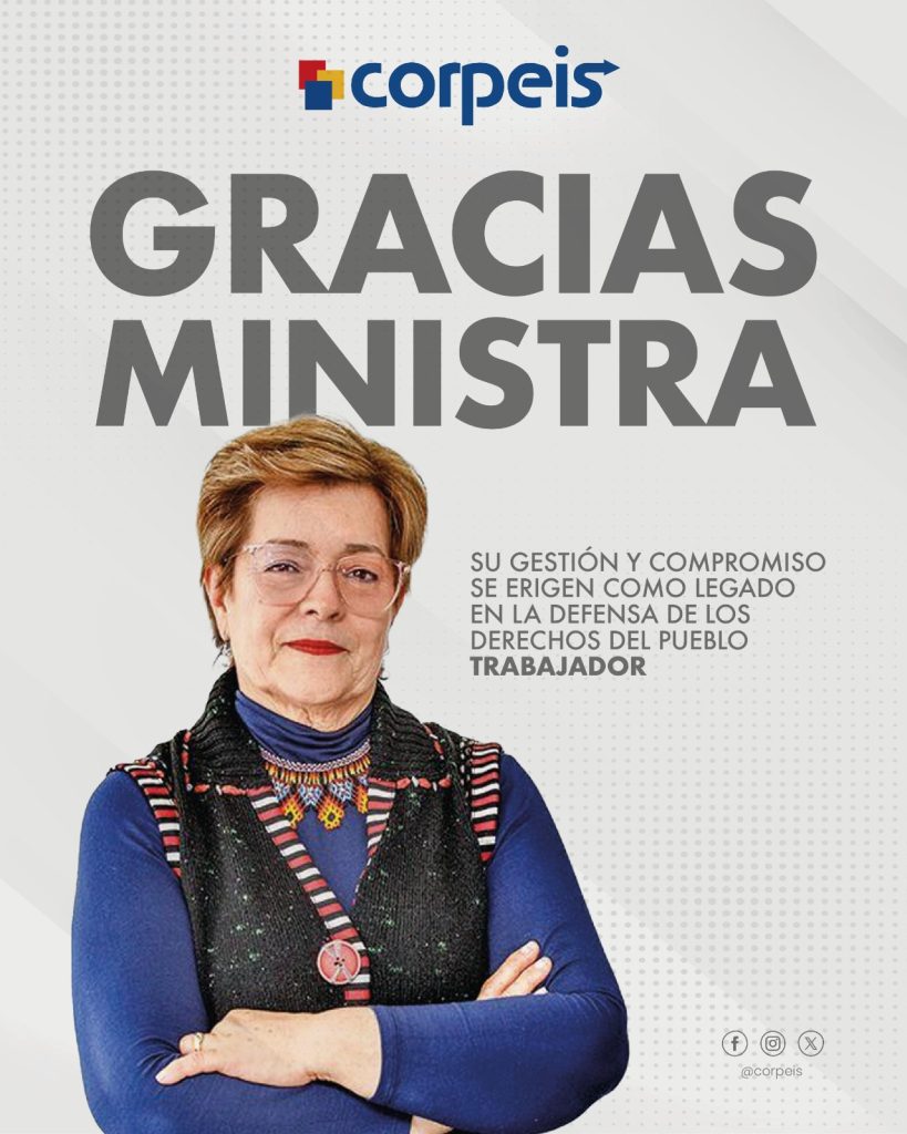 GRACIAS MINISTRA